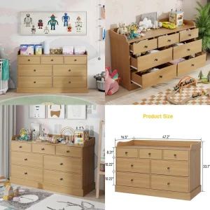 Children's 7-Drawer Dresser